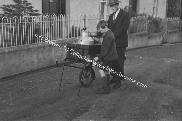 MILKMAN ON BICYCLE